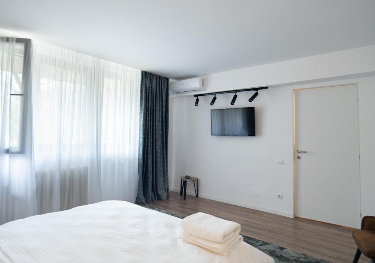 Ferienwohnung Garsoniera Lux Tineretului Bukarest Exterior foto