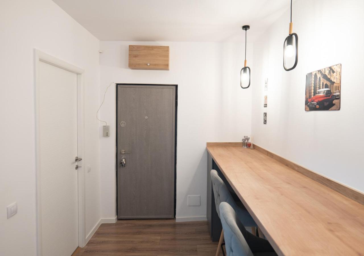 Ferienwohnung Garsoniera Lux Tineretului Bukarest Exterior foto
