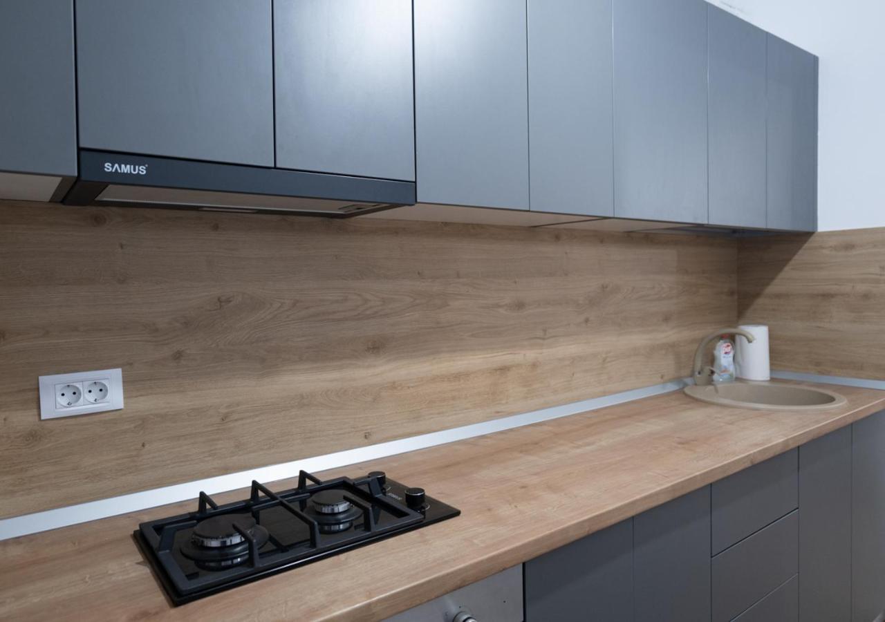 Ferienwohnung Garsoniera Lux Tineretului Bukarest Exterior foto
